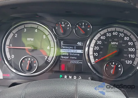 2012 Ram 1500 Slt z USA, uszkodzony, nr VIN 1C6RD6LT2CS349102